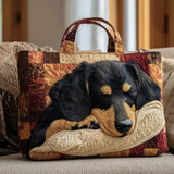 Handgefertigte Tasche - Teckel