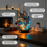 Bezaubernde Wolf-Lampe Bo