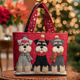 Handgefertigte Tasche - Trio de Schnauzers