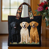 Handgefertigte Handtasche - Trois Labradors