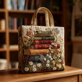 Handgefertigte gesteppte Tasche - Blumenmuster