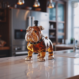Whiskey-Flachmann - Edition Bulldogge