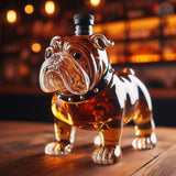 Whiskey-Flachmann - Edition Bulldogge
