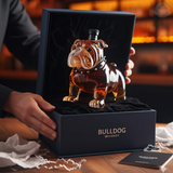 Whiskey-Flachmann - Edition Bulldogge