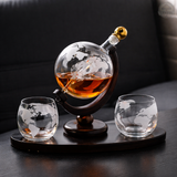 Whiskey-Karaffe - Edition Weltkarte