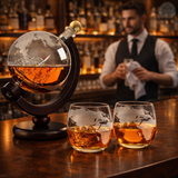 Whiskey-Karaffe - Edition Weltkarte
