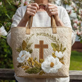 Handgefertigte Tasche - Heiliges Kreuz
