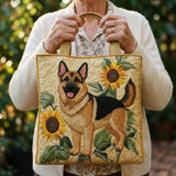 Handgefertigte Tasche - Berger Allemand Floral